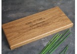 personalised welsh oak chopping board 150x300